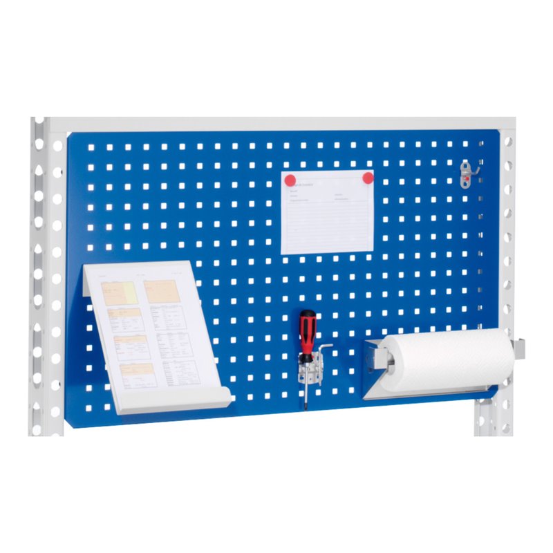 Kappes Infotafel RAL 5010 mit RasterPlan Systemlochung