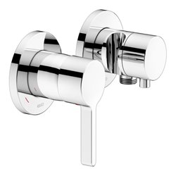 Keuco Fertigmontageset Edition 400 UP-EHM, SA, Br.halt, f 2 Verbr., verchromt