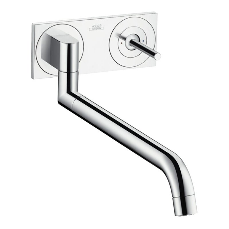 hansgrohe Spültisch-Wandeinhebelmischer Axor Uno UP, chrom