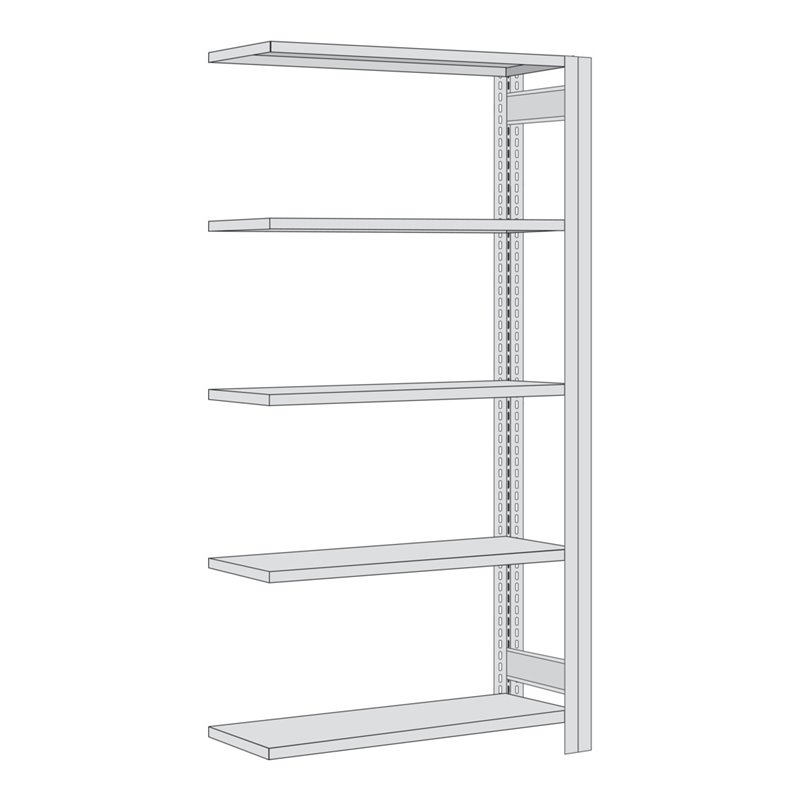 Regalwerk BERT Ordnungsregal Anbaufeld unbestückt