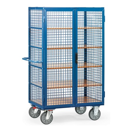 fetra Kastenwagen 5392 mit Gitterwänden und Treibriegelverschluss