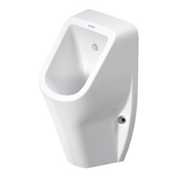 Duravit Urinal No. 1 30,5x29cm, Zul. v hi., riml., we, o. Fl