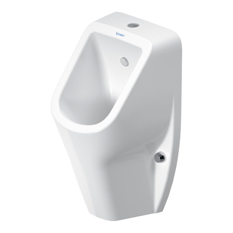 Duravit Urinal No. 1 30,5x29cm, Zul. v ob, riml., we, o. Fl