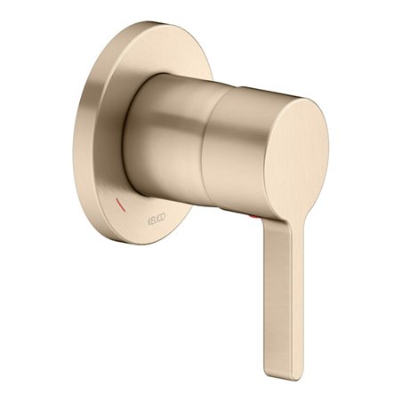 Keuco Fertigmontageset Edition 400 UP-Einhebelmischer, Bronze gebürstet