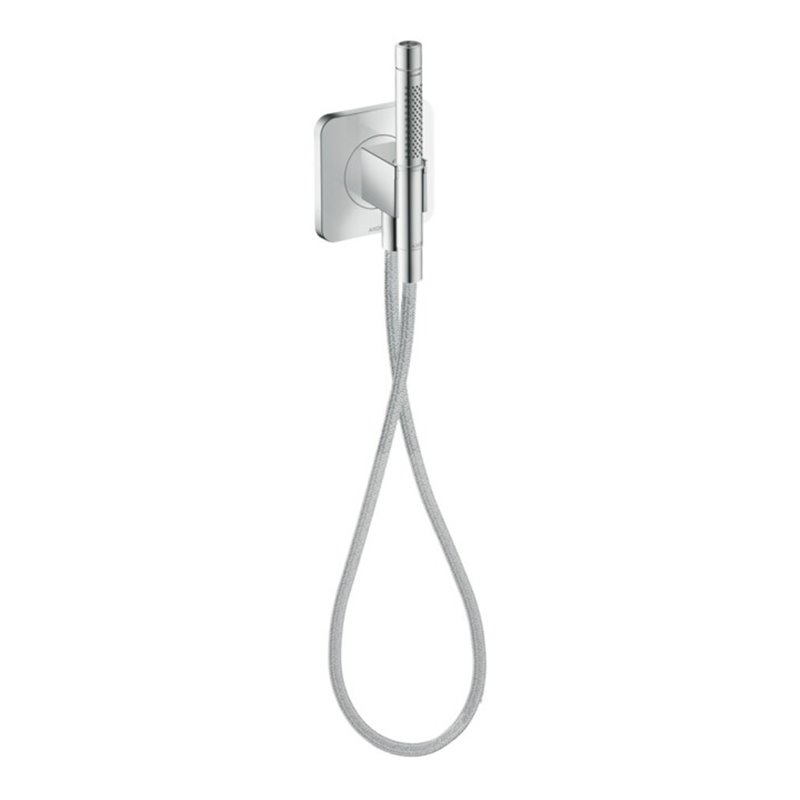 hansgrohe Portereinheit Axor Citterio C 120/120 soft, m Stabhandbrause 2jet, brush. ni.