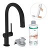 hansgrohe Spültisch-Einhebelmischer Aqittura M91 m Ausl, 1j, sBox, Start Set, matt-sw