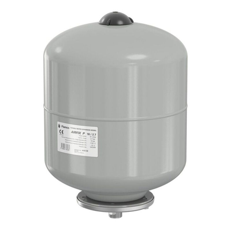 Flamco Membran-Druckbehälter AIRFIX P 10 bar, 3 l, Vordruck 3,5 bar, G 3/4 M