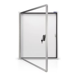 Magnetoplan Schaukasten CC für den Außenbereich, mit Sicherheitsglas, 9 xA4 900 x 1125 x 65 mm 65 mm