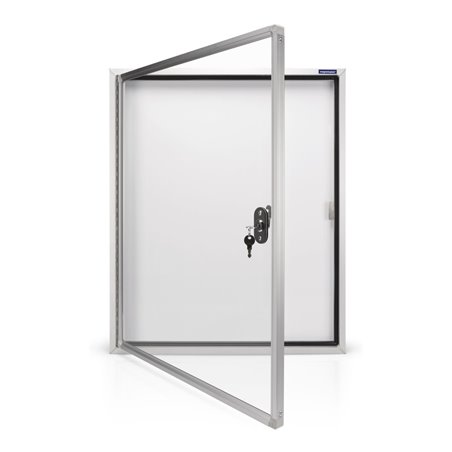 Magnetoplan Schaukasten CC für den Außenbereich, mit Sicherheitsglas, 9 xA4 900 x 1125 x 65 mm 65 mm