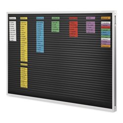 Magnetoplan Streifenstecktafel, 93 B 1190 x 1158 mm