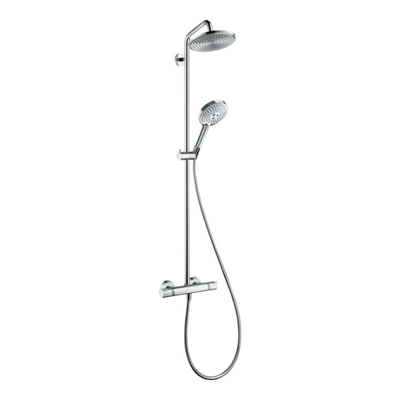 hansgrohe S-Pipe Raindance Sel. S EcoSm. mit Thermostat, 1jet, 9 l/min, chrom