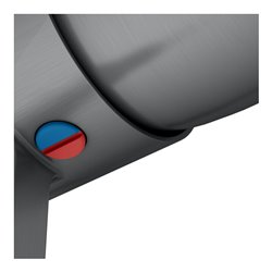 Keuco Fertigmontageset Edition 400 UP-EHM, schwarzchrom gebürstet