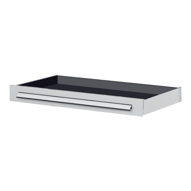 Kappes Schubladenblock einfach RAL 7035 für mobile Arbeitsstation