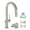 hansgrohe Spültisch-Einhebelmischer Aqittura M91 m Ausl, 1j, Start Set, Edelstahl-Optik