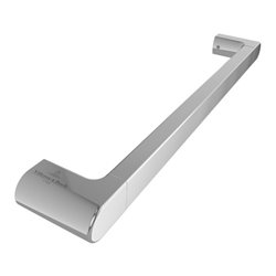 V&B Wandhaltegriff Vicare Design 40cm, vert o. hor, Aluminium verchromt