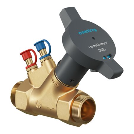 Oventrop Strangregulierventil Hydrocontrol V DN 20, PN 16, beids. AG, Messing