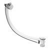 Duravit Ab-/Überlaufgarnitur Quadroval d 5,2cm, mit Wanneneinlauf, chrom