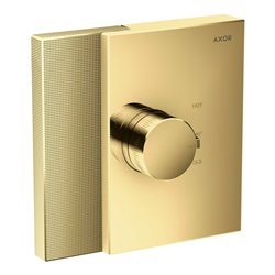 hansgrohe Fertigset HighFlow Axor Edge UP-THM, Diamantschl., pol. gold optic