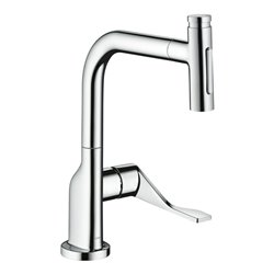 hansgrohe SPT 230 Se 2jet Axor Citterio mit Ausziehbrause und sBox, chrom
