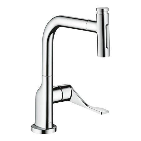 hansgrohe SPT 230 Se 2jet Axor Citterio mit Ausziehbrause und sBox, chrom