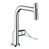 hansgrohe SPT 230 Se 2jet Axor Citterio mit Ausziehbrause und sBox, chrom