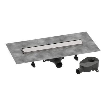 hansgrohe Komplettset DR RainDrain Go 500 rücks.beflies.Stand./flache Instal.BST