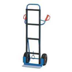 fetra Gerätekarre, Tragkraft 350kg, Schaufel 15x45cm, Luftbereifung