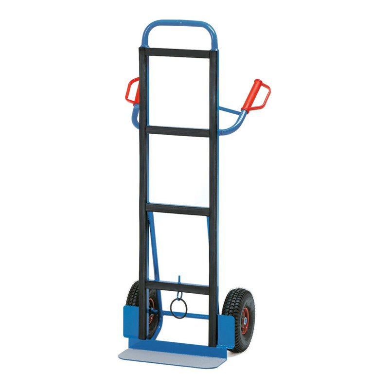 fetra Gerätekarre, Tragkraft 350kg, Schaufel 15x45cm, Luftbereifung