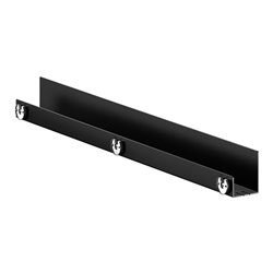 Keuco Duschablage 1010-1200mm, 120x90, schwarzgrau