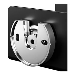 Keuco Duschablage 1010-1200mm, 120x90, schwarzgrau