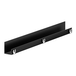 Keuco Duschablage 1010-1200mm, 120x90, schwarzgrau