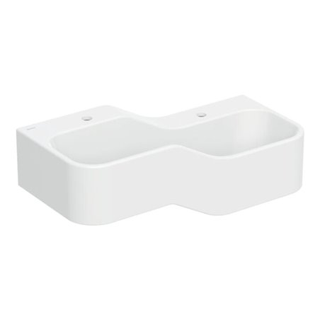 Geberit Spiel/Waschlandschaft Bambini 90cm, 2 WP, tief. Beck. re, w-a, o. Dek.