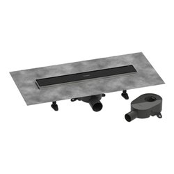 hansgrohe Komplettset DR RainDrain Go 500 rücks.beflies.Stand./flache Instal.MSW