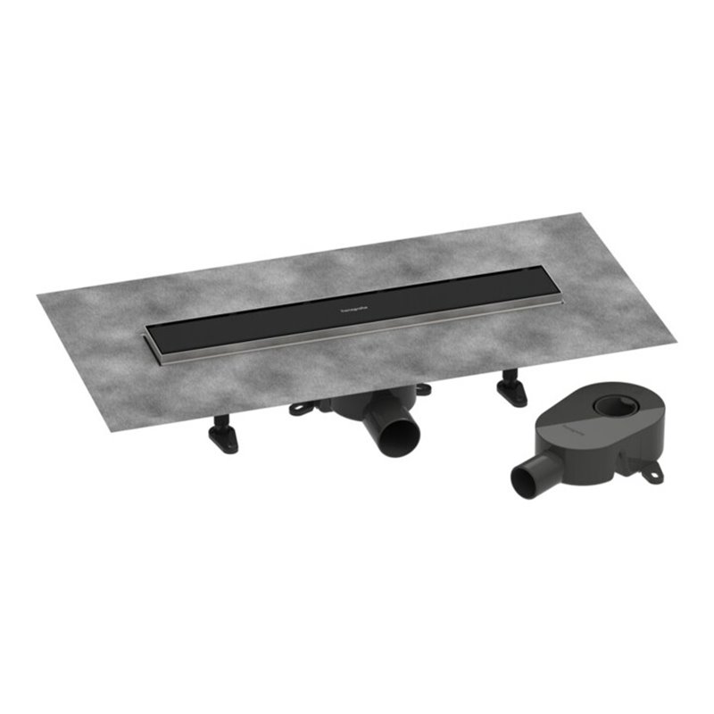 hansgrohe Komplettset DR RainDrain Go 500 rücks.beflies.Stand./flache Instal.MSW