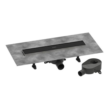 hansgrohe Komplettset DR RainDrain Go 500 rücks.beflies.Stand./flache Instal.MSW