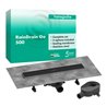 hansgrohe Komplettset DR RainDrain Go 500 rücks.beflies.Stand./flache Instal.MSW