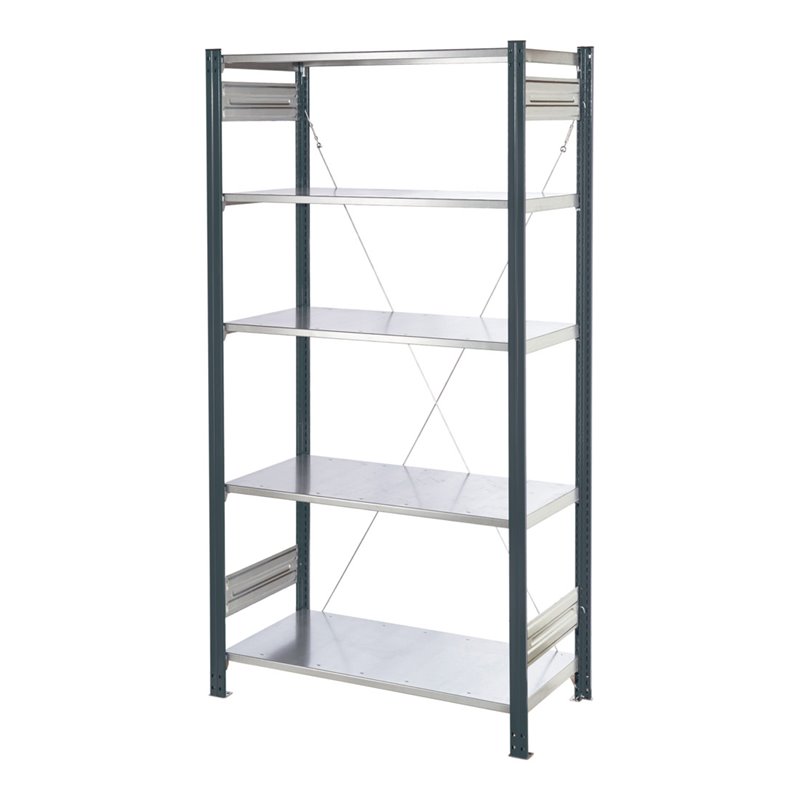 Kappes Steckregal Grundfeld RAL 7016