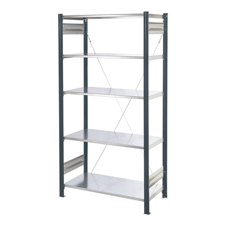 Kappes Steckregal Grundfeld RAL 7016