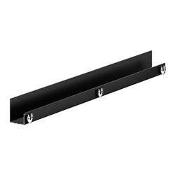 Keuco Duschablage 1210-1400mm, 120x90, schwarzgrau