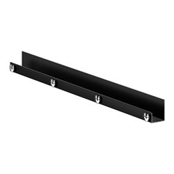 Keuco Duschablage 1410-1600mm, 120x90, schwarzgrau