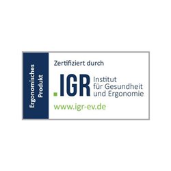 STIER Elektrisch höhenverstellbarer Schreibtisch TSR schwarz/schwarz