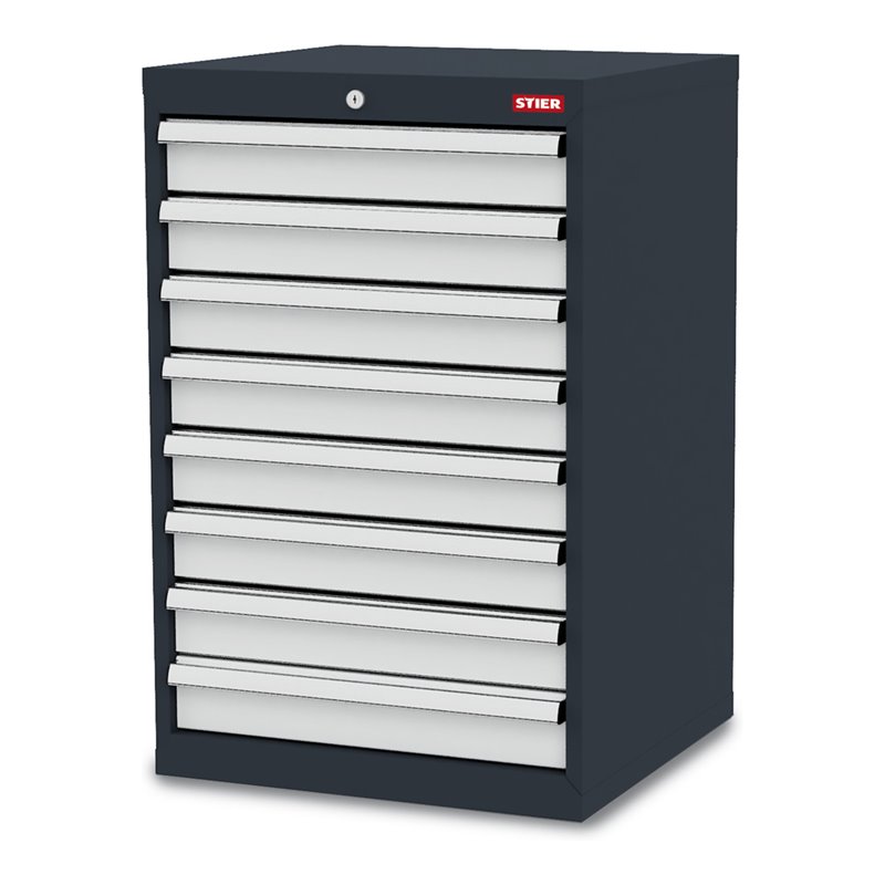 STIER Schubladenschrank mit 8 Schubladen