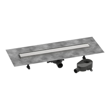 hansgrohe Komplettset DR RainDrain Go 700 rücks.beflies.Stand./flache Instal.BST