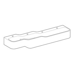 Geberit Spiel/Waschlandschaft Bambini 180cm, 4 WP, tief. B re, w-a, o. Dek.