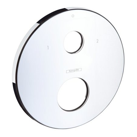 hansgrohe Rosette Axor Thermostatmischer UP m.Absperr-u.Umstellventil d: 170mm chrom