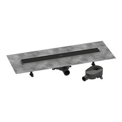 hansgrohe Komplettset DR RainDrain Go 700 rücks.beflies.Stand./flache Instal.MSW