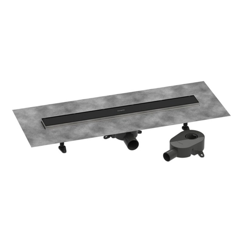 hansgrohe Komplettset DR RainDrain Go 700 rücks.beflies.Stand./flache Instal.MSW