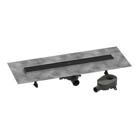 hansgrohe Komplettset DR RainDrain Go 700 rücks.beflies.Stand./flache Instal.MSW