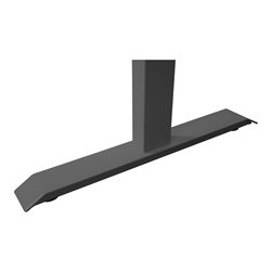 STIER Elektrisch höhenverstellbarer Schreibtisch TSR schwarz/schwarz