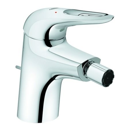 Grohe Bidet-Einhebelmischer Eurostyle chrom, mit Ablaufgarnitur